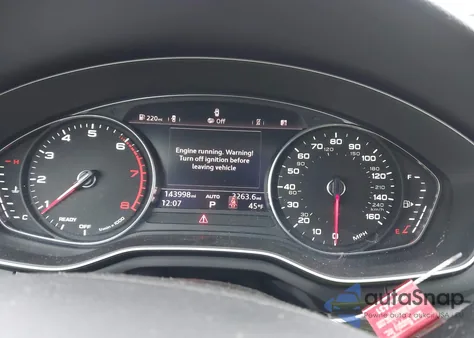 2017 Audi A4 Allroad 2.0T Premium из США, поврежденный, VIN WA17NAF49HA092936